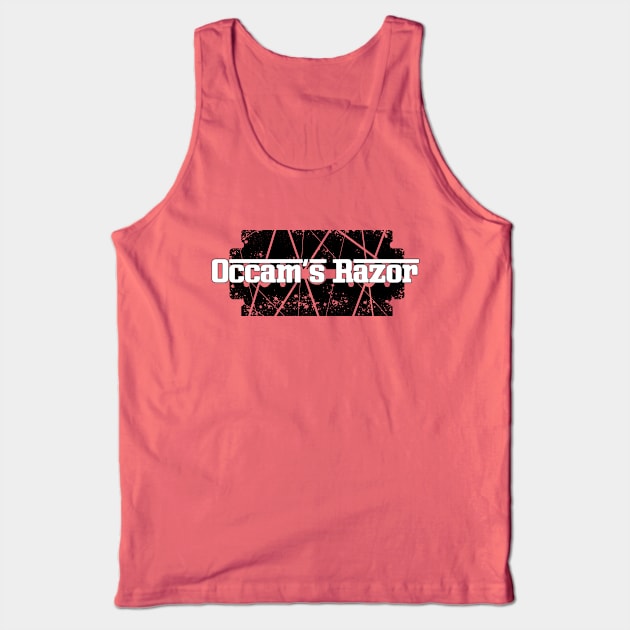 Occam's Razor Tank Top by Comixdesign